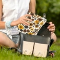 thumbnail image 5 of FORMRS 1-Subject Spiral Notebook 8" x 5" College Ruled 60 Refillable Sheet A5 Hard Cover, Brown Flowers, 5 of 7