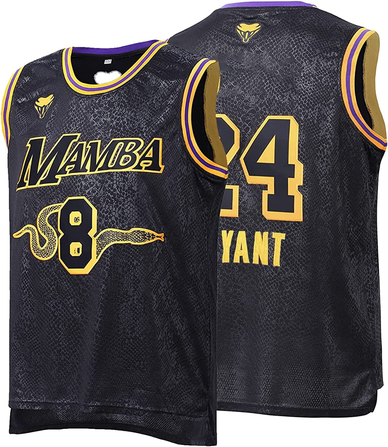 Nike Los Angeles Lakers Kobe Bryant Black Mamba City Edition Swingman Jersey Big Kids Style : 9z2b7by1p