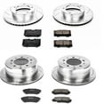 thumbnail image 3 of PowerStop Front and Rear Z23 Evolution Sport Carbon-Fiber Ceramic Brake Pad and Drilled & Slotted Rotor Kit Fits: LEXUS TOYOTA Select Models K1133, 3 of 10