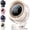 Khaki, variant on High-speed Clip-on Fan with LED Display. 100 Speed Settings, Portable Wall-mounted Desktop Fan, Portable Rechargeable Battery Powered By A Built-in 3000mAh Battery, Suitable for Golf Carts, Gyms, Cam