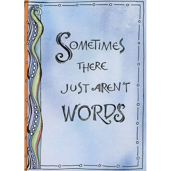 Tree-Free Greetings No Words Sympathy Card