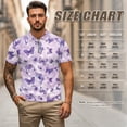 thumbnail image 6 of KUIFORTI Purple Butterfly Matching Golf Shirts for Couple His and Hers Golf Shirts 4-Way Stretch Matching Mens Hawaiian Shirt Suitable for Tennis Enthusiasts Lightweight Quick Dry, 6 of 6