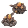 thumbnail image 3 of Miniature Campfire Figurines Resin Bonfire Models for Micro Landscape Decor 2Pcs, 3 of 4