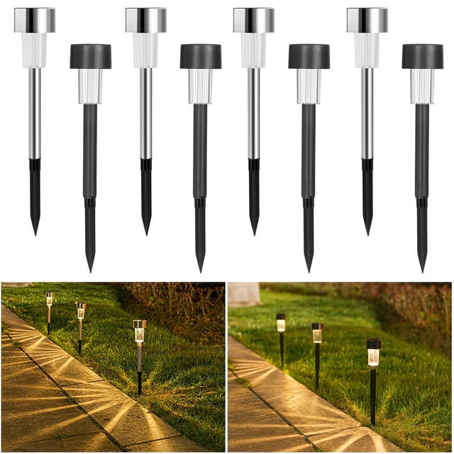 Luces solares para césped, luces para exteriores, luces para patios, villas, diseño de paisajes, luces para exteriores, luces para jardín, luces para jardín a prueba de agua