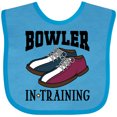 thumbnail image 3 of Inktastic Future Bowler Bowling Shoes Boys or Girls Baby Bib, 3 of 4