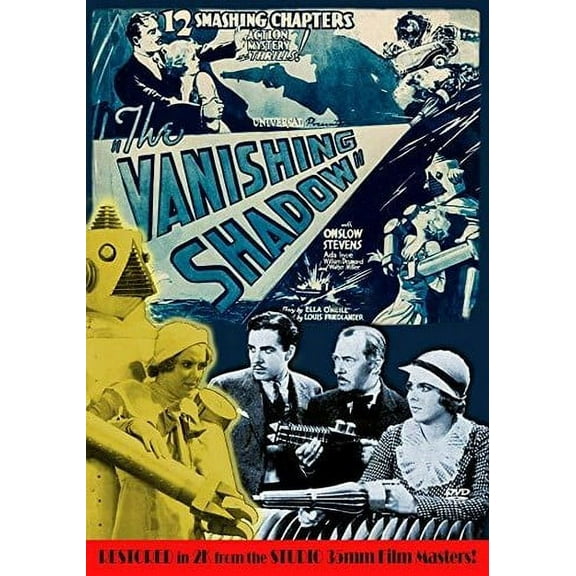 The Vanishing Shadow (DVD), Vci Video, Action & Adventure