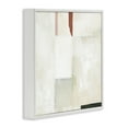 thumbnail image 4 of Stupell Industries Neutral Abstract Simplicity Abstract Painting White Framed Art Print Wall Art, 12 x 12, 4 of 10