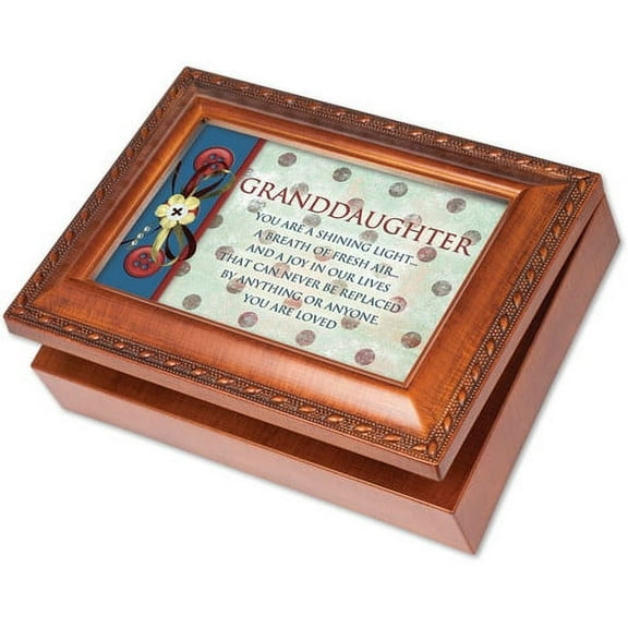 Cottage Garden Traditional Granddaughter Music Box