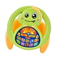 thumbnail image 2 of lionlar Kids Steering Wheel Toy Game Simulated Driving Controller for Home Traveling Green, 2 of 9