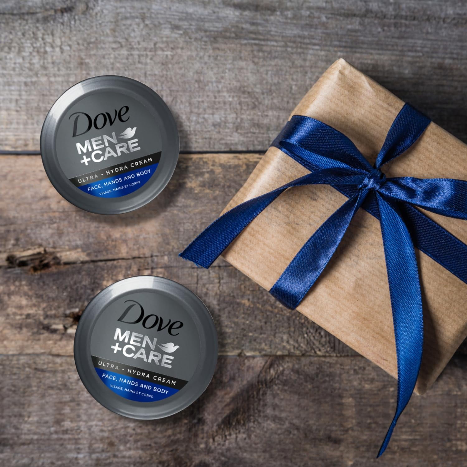 Dove Men+Care Ultra Hydra Cream Lotion, 3-In-1 Advanced Skin Care for Men, Face Cream, Hand & Body Lotion for Dry Skin, 2.53 Fl Oz (Pack of 12)