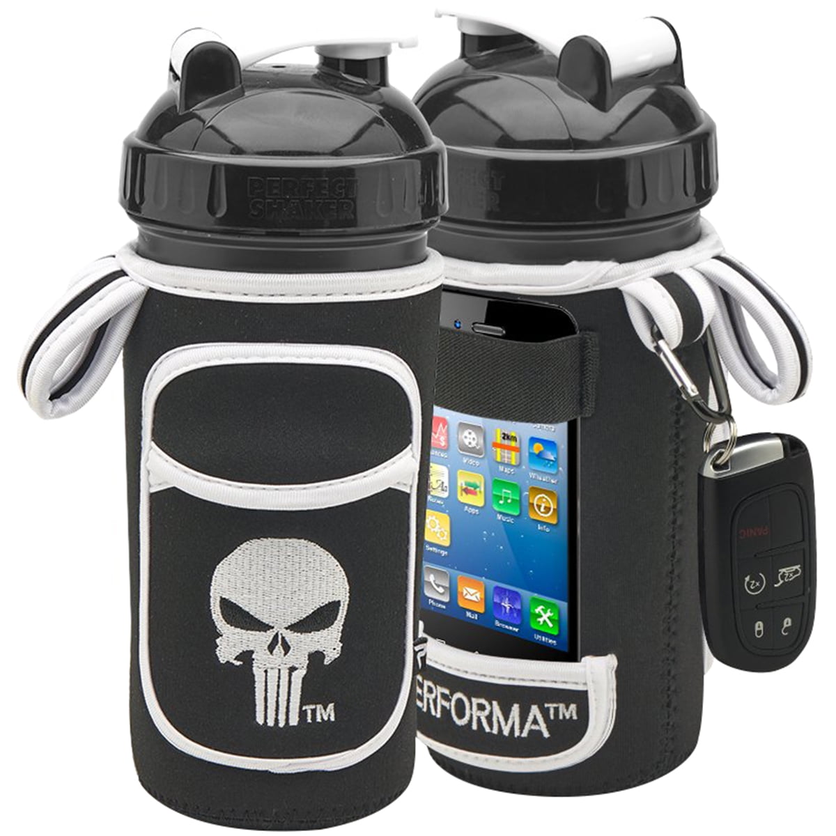Performa FitGO Insulated WaterResistant Shaker Cup Holder Sleeve