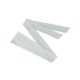 thumbnail image 4 of Cinturón Obi sólido para mujeres de tallas grandes INSPIRE CHIC, cinturón de lazo autoadherente, cinturón ancho para vestido de 35.43-45.67" gris claro, 4 of 6