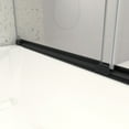 thumbnail image 6 of 6076 Inch North American Frameless Double Sliding Matte Black Shower Door With Adjustable Soft Closing Function 8mm Tempered Glass With Nano Easy Cleaning And Stick Explosion-proof Menbrance, 6 of 11