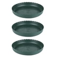 thumbnail image 1 of 3pcs Movable Plant Pot Tray Round Flowerpot Cork Base Drip Tray Garden Balcony Tool for Succulent Flower Pot (1 Gallon), 1 of 7