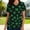 T Shirts-Black, variant on St Patricks Day Scrubs for Women Plus Size Shamrocks Printed V Neck Short Sleeve Scrub with Pockets Loose Fitted Tunic T Shirts St Patricks Outfits
