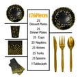 Prestee 350-piece Disposable Party Dinnerware Set For 50