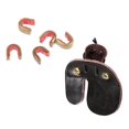 thumbnail image 1 of DYNWAVECA Ensemble de 5 Pcs Points de Nock + 1 Pce Gant de Protection pour Doigts Accessoires Fingertabs, 1 of 10