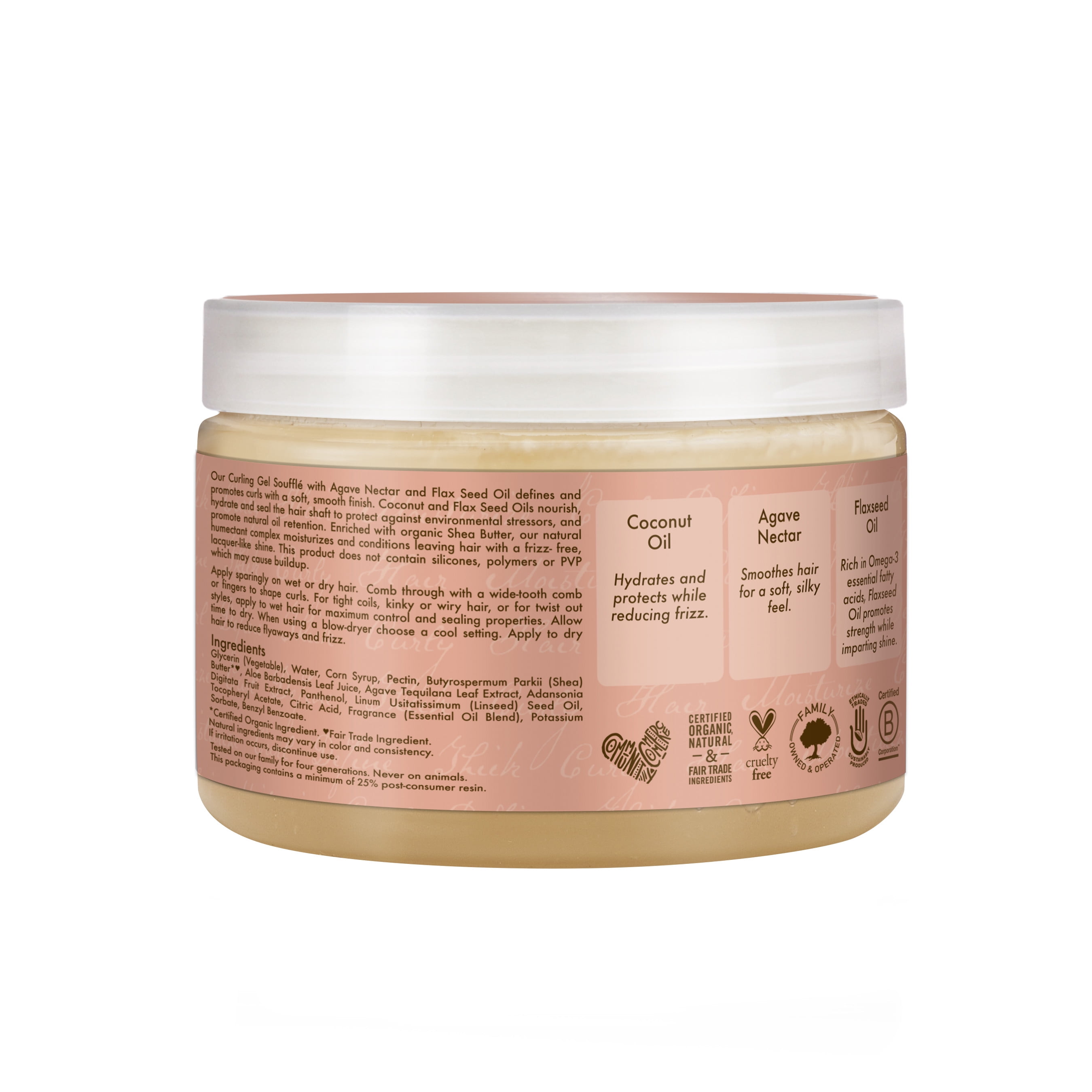Sheamoisture Coconut Hibiscus Curling Gel Souffle 12 Oz