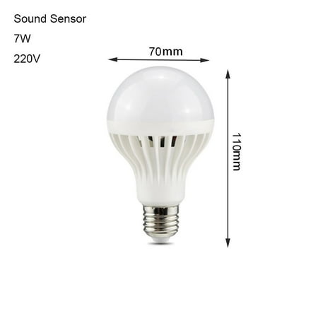 

5W/7W/9W Automatically Detector Energy-saving High Sensitivity Smart Bulb PIR Infrared Motion Sound Sensor LED Light SOUND SENSOR 7W