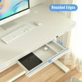 thumbnail image 3 of Urban Deco Electric Height Adjustable Standing Desk, Sit Stand Desk with Drawer Charging USB A and C Ports (White Wood Top), 3 of 8