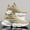 Beige, variant on Sneakers, Men's Outdoor Shoes All Black Trend Fashion High-top Shoes Breathable Knitted Men's Anti-skid Lightweight Mountaineering Casual Sports