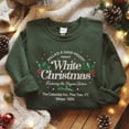 thumbnail image 2 of EMBROIDERED White Christmas Movie Sweatshirt, Wallace and Davis Sweater, Haynes Sisters Crewneck, Christmas White Movie 1954 Sweatshirt, 2 of 5