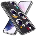 thumbnail image 2 of Mundaze - Case for Samsung Galaxy S23 Slim Shockproof Hard Shell Soft TPU Heavy Duty Protective Phone Cover - Cute Astronauts, 2 of 5