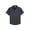 Dark Gray, variant on Men’s Linen Beach Summer Casual Button Down Shirt Solid Short Sleeve Cotton Guayabera Shirts (White Blue/2XL 6#)