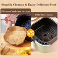 thumbnail image 5 of 9.05" Air Fryer Liners Disposable Square, Perfect Fit for 6 Qt 7 Qt 8 Qt Air Fryer Baskets, 5 of 12