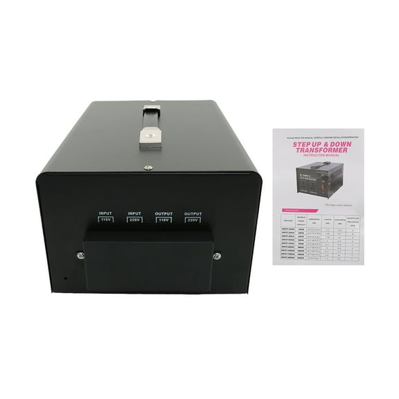 LABLT 5000W Voltage Converter Transformer Step Up/Down 110V-120V to/From 220-240V
