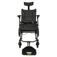 thumbnail image 4 of Miumaeov Lightweight Reclining Travel Wheelchair, Folding All Terrain Reclining Transport Wheelchair for Adults and Seniors, 4 of 18