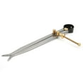 thumbnail image 4 of Heat Quenched Spring Divider Carbon Steel Brass Flat Leg Inside Spring Caliper for Scribing, 4 of 8