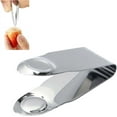 thumbnail image 4 of Gnmfd Stainless Steel Strawberry Clip Remover Huller Kitchen Tool for Fruit Vegetable Stem Removal Cooking Baking Food Prep, 4 of 7