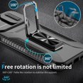 thumbnail image 3 of Funda para GANGXUN iPhone 7/8 - Soporte metálico, Función magnética, Negro, 3 of 6
