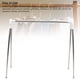 thumbnail image 5 of Perchero Plegable Para Ropa, Percha Extensible De Pie, Patas Antideslizantes, Estructura Estable De Acero Inoxidable Para El Hogar, 5 of 7