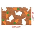 thumbnail image 2 of Jompy Easter Doormat Bunny Welcome Door Mat Non Slip Floor Rug for Home Entrance Front Porch Bathroom Indoor Outdoor Spring Decor (1Pc 23.6"x15.7"), 2 of 4