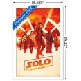 thumbnail image 3 of Star Wars: Solo - One Sheet Wall Poster, 14.725" x 22.375", Framed, 3 of 5