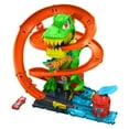 thumbnail image 1 of Hot Wheels Ville Échelle 1:64 Coffret T-Rex Bataille de Feu, 1 of 7