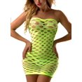 thumbnail image 1 of HAHDAXIA Nuisette Sans Bretelles en Maille pour Femmes Lingerie Bébé Robe Mini Taille Unique, 1 of 6