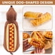 thumbnail image 4 of Bandeja para Perro Salchicha Bandeja para Bocadillos de Perro Salchicha Puesto de Perritos Calientes Adecuado para la Decoración del Hogar y el Restaurante, 4 of 8