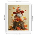 thumbnail image 2 of Paint By Numbers Kit for Adults Beginner - DIY Autumn Gnome Stump Maple Leaves Canvas Painting Kits for Adults, Frameless Paint By Number for Adults for Home Wall Decor 16x20 Inch, 2 of 7
