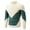 White, variant on Men's Long Sleeve Casual Pullover Round Neck Warm Fashion Patchwork Knitted Sweater