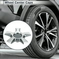 thumbnail image 2 of Tapones centrales de rueda Unique Bargains No.4260B60440 para Lexus LX570 17-20 tono plateado plástico, 2 of 6
