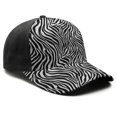 thumbnail image 3 of Design Pattern Baseball Cap – Stylish Spliced Design Adjustable Trucker Hat with Full Print Front & Brim, Breathable Cotton Blend Snapback for Sports, Travel & Daily Wear, 3 of 3