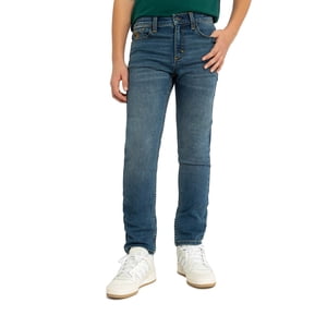 U.S. Polo Assn. Boys Skinny Knit Denim Jeans, Sizes 4-18