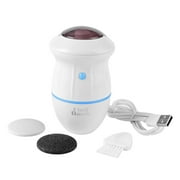 Electric Foot File Grinder Dead Skin Callus Remover Feet Pedicure Tools Care Grinding Exfoliate Machine 2 Head Polisher Trimmer