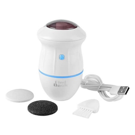 Electric Foot File Grinder Dead Skin Callus Remover Feet Pedicure Tools Care Grinding Exfoliate Machine 2 Head Polisher Trimmer