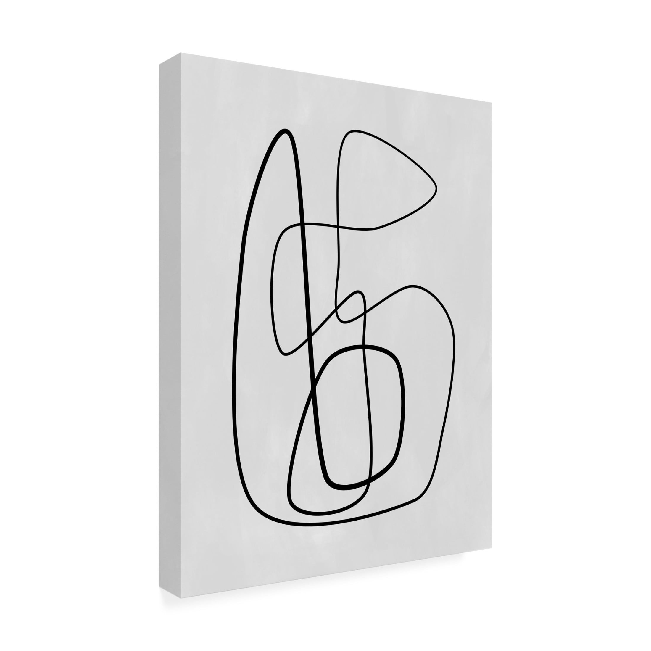 Trademark Fine Art Elena Ristova blackawhite32 Canvas Wall Art