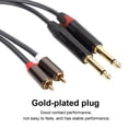 thumbnail image 4 of To 6.35mm Adapter Cable,  Contact Performance Audio Cable  For Power  For Headphone  For Mixer Camera, 4 of 8