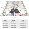 thumbnail image 4 of LHSHID Gifts for girlfriend Blanket Flannel Soft and Comfortable Anti static Bed Sofa Blanket 60x80in, 4 of 5